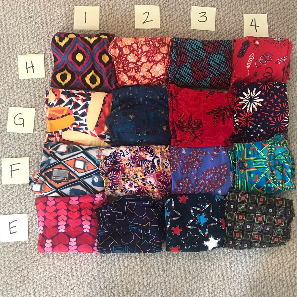 LuLaRoe OS Leggings circa 2016